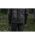 Bluza męska myśliwska Härkila Noctyx Camo Hybrid AXIS MSP®Black / black