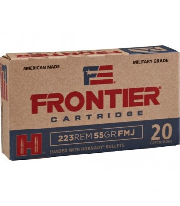 Amunicja Hornady kal.223Rem FMJ-BT Frontier 55gr/3,56g (20szt) FR100