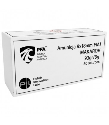 Amunicja 9X18 MAKAROV FMJ