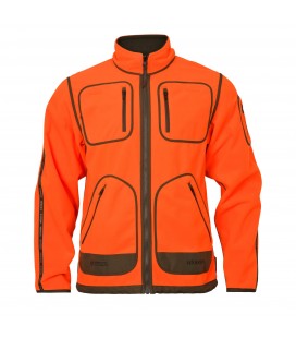 Bluza Harkila Kamko dwustronna Orange blaze/Willow green