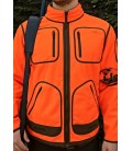 Bluza Harkila Kamko dwustronna Orange blaze/Willow green