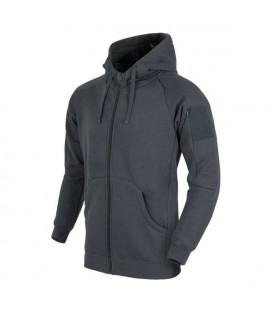BLUZA URBAN TACTICAL HOODIE LITE FULLZIP HELIKON SZARA