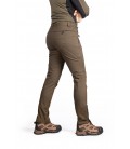 Spodnie damskie wodoodporne ADAMELLO, 22007-357 brązowe