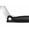 Nóż Victorinox Swiss Classic 6.7833.FB ząbkowany, czarny, składany