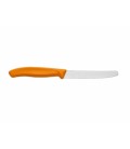 Nóż do pomidorów Victorinox ząbkowany 11 cm pomarańczowy 6.7836.L119