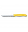 Nóż do pomidorów Victorinox ząbkowany 11cm żółty 6.7836.L118