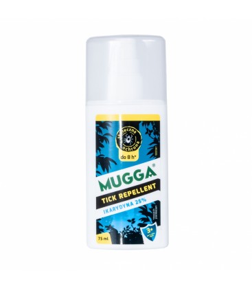 Repelent spray Mugga 25% ikarydyna 75 ml
