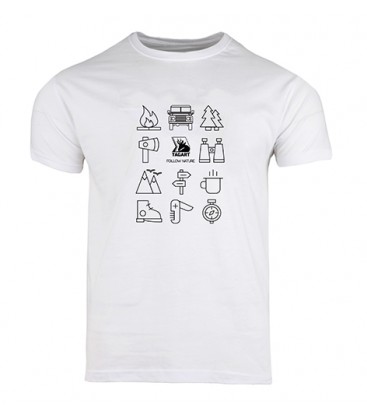 T-shirt Rover White FIRMY TAGART