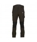 Spodnie TOFANE stretch wodoodporne zielono/czarne, 92467-384
