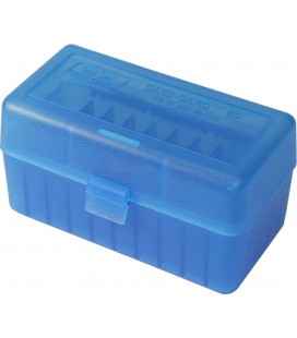 Pudełko na amunicję MTM RM-50-24 kal. 308Win - niebieskie