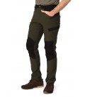 Spodnie męskie Cramp Pro szybkoschnące w kolorze czarno-zielonym