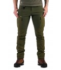 Spodnie męskie Scout z wentylacją w kolorze brązowo-zielonym