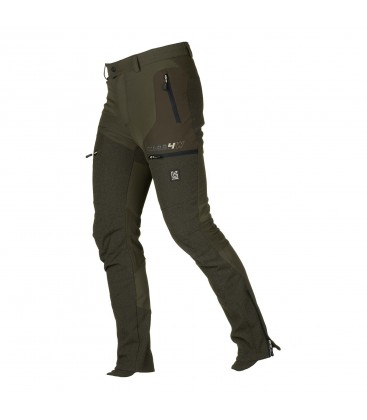 Spodnie ATLAS 4-Way Stretch wzmocnione, zielone/brązowe, 92509-388