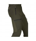 Spodnie ATLAS 4-Way Stretch wzmocnione, zielone/brązowe, 92509-388
