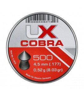 Śrut diabolo Umarex Cobra Pointed Ribbed 4,5/500