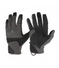 Helikon - Rękawice taktyczne Range Tactical Gloves Hard® - Czarne / Shadow Grey - RK-RNG-PO-0135A