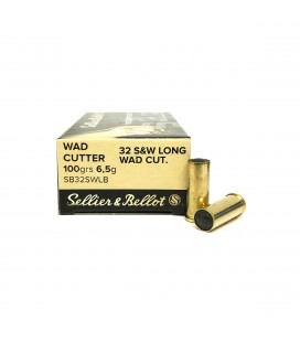 Amunicja Sellier&Bellot 32 S&W LONG WAD CUT 6,5g