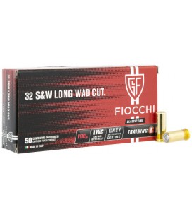 Amunicja Fiocchi 32 S&W LONG WAD CUT 6,5g