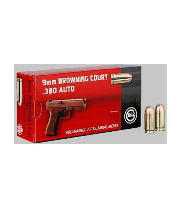 Amunicja GECO 9mm BROWNING COURT FMJ 6,15g