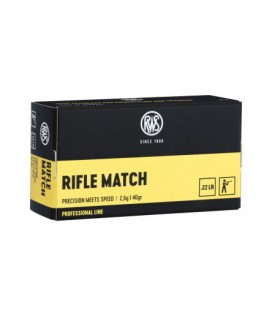 Amunicja RWS .22 LR Rifle Match 2,6g