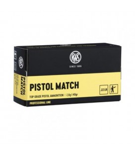 Amunicja RWS .22 LR Pistol Match 2,6g