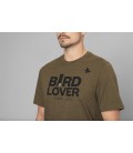 KOSZULKA SEELAND BIRD LOVER DARK OLIVE MELANGE 40349