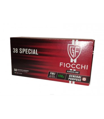 Amunicja Fiocchi .38 special FMJ 158gr