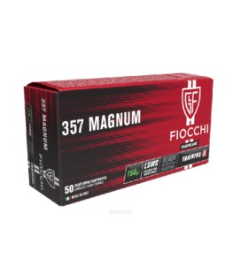 amunicja Fiocchi .357 magnum LSWC 158gr