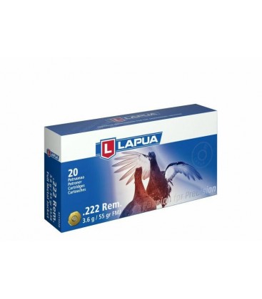 Amunicja lapua 222 rem FMJ 3,6g