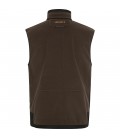 HARKILA Kamko red/brown - dwustronna kamizelka fleece waistcoat