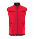 HARKILA Kamko red/brown - dwustronna kamizelka fleece waistcoat